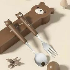 CUBIERTO INFANTIL OSOS & CONEJO en internet