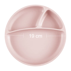 PLATO DE SILICONA CON DIVISIONES ADHERIBLE en internet