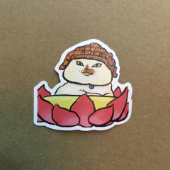 Imagen de STICKERS GATO ONLY (SERIE J ) C/U