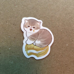 STICKERS GATO/CAT & CONEJOS (SERIE L) C/U - MR & MRS TEACUP