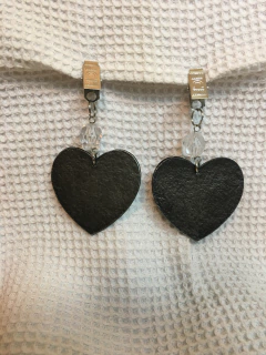 PESA DE MANTEL CORAZÓN SET X 4 UNIDADES - tienda online