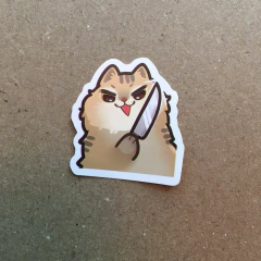 STICKERS EMOCAT/GATO (SERIE M) C/U - tienda online