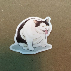 STICKERS GATOS FELINOS (SERIE I) C/U - MR & MRS TEACUP