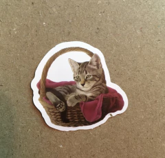 STICKERS LOVE CAT/GATO (SERIE A ) C/U