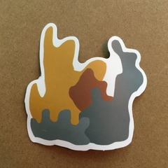 STICKERS AUTOADHESIVO AESTHETC SERIE A 1UN - tienda online