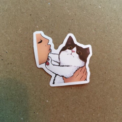 STICKERS LOVE CAT/GATO (SERIE A ) C/U - tienda online