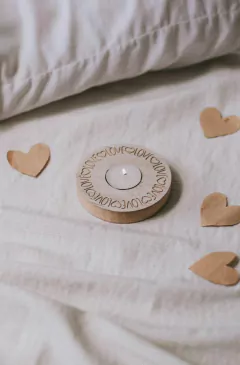 Imagen de PORTA VELAS DE MELAMINA