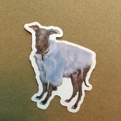 STICKERS AUTOADHESIVO DOG FASHION 1UN