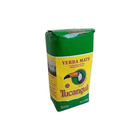 YERBA MATES ELABORADA CON PALO SIN TACC TUCANGUÁ 500gr