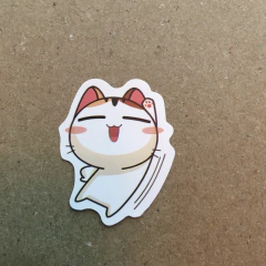 STICKERS LOVE CAT/GATO KAWAI (SERIE D ) C/U