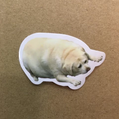 STICKERS DOG (SERIE E ) C/U - MR & MRS TEACUP