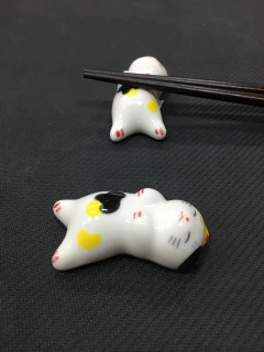 APOYA PALITOS CERÁMICA GATO