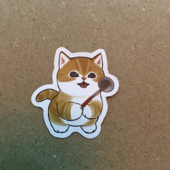 Imagen de STICKERS GATO/CAT & CONEJOS (SERIE L) C/U