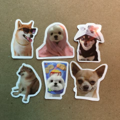 STICKERS DOG (SERIE B ) C/U
