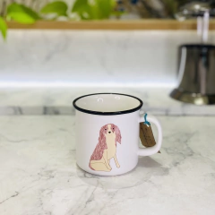 TAZA DE CERÁMICA COLECCIÓN CANINA - MR & MRS TEACUP
