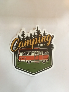 STICKERS CAMPING TIME - MR & MRS TEACUP