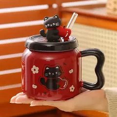 TAZA DE CERÁMICA APPLE CAT - comprar online