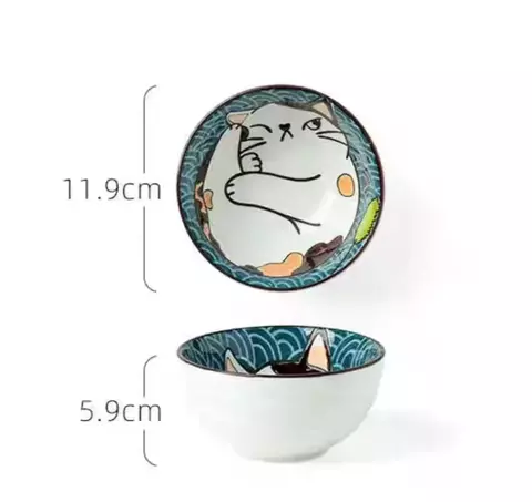 BOWL CERAMICA GATO