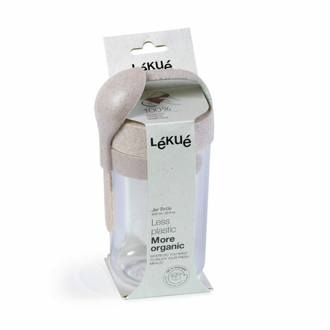 JAR TO GO ORGANIC LEKUE 600ML**
