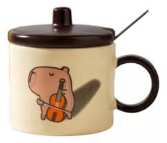 TAZA DE CERÁMICA CAPYBARA 350 ML - comprar online