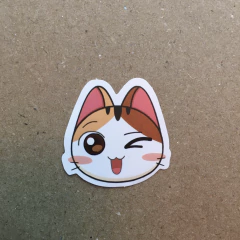 STICKERS LOVE CAT/GATO KAWAI (SERIE E) C/U - comprar online