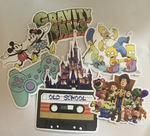 STICKERS CARTOON - comprar online