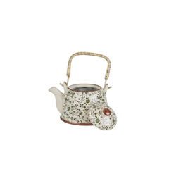 TETERA DE PORCELANA CON INFUSOR CHINA FLOWER 900 ML