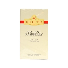 TÉ EN SAQUITOS DELHI TEA PREMIUM ANCIENT RASPBERRY 20 SAQ x 2 GR