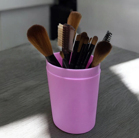 BROCHA PARA MAQUILLAJE EN BOTE c/10 - comprar en línea