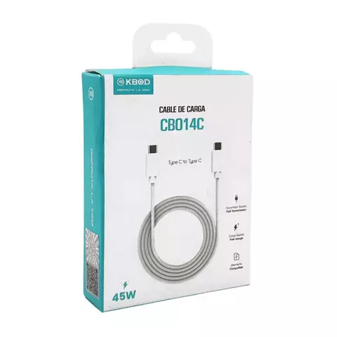 CABLE USB-C A USB-C KBOD - comprar en línea