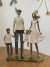 Escultura família 2 meninos color - comprar online