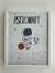 Quadro Astronauta moldura branca