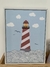 Quadro Farol vermelho