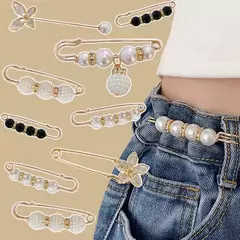Alfinete Aperta Calça Ajuste De Roupas Broche Perola - Preciosas cosmético Produtos de qualidade e preço acessivel 