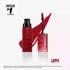 Batom Líquido Maybelline Superstay Vinyl Ink Acabamento Brilhante Cor Lippy - Preciosas cosmético Produtos de qualidade e preço acessivel 