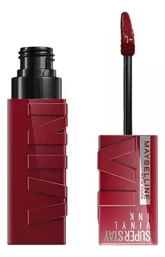 Batom Líquido Maybelline Superstay Vinyl Ink Acabamento Brilhante Cor Lippy