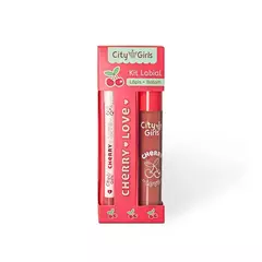 Kit Labial Cherry Love - City girls