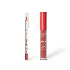 Kit Labial Cherry Love - City girls