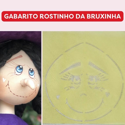 Gabarito Rostinhos de Bruxas