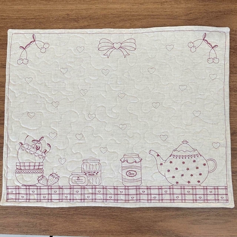 Jogo Americano Dupla Face Linho