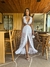 Vestido Franjas Branco Meyer - comprar online