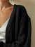 Casaco de Tricô Retrô Oversized - comprar online