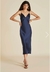 Vestido Capitu - Azul Marinho