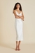 Vestido Capitu - Off White G Midi - (Leves Defeitos - Ler descrição) - Crua
