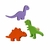 Kit 3 Ganchos Parede Dinossauros na internet