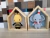 Kit 2 Nichos Casinha Pinus