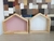 Kit 2 Nichos Casinha Pinus