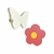 Kit 2 Ganchos Parede Jardim Encantado Borboleta + Flor - comprar online