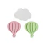 Kit 3 Ganchos Parede Balão Encantado + Nuvem - comprar online