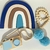 Kit Guirlanda de Madeira + Câmera + Arco Íris Boho